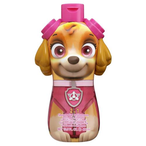 Paw Patrol 2in1 Duschgel & Shampoo (400 ml) 3D Figur  - SKYE