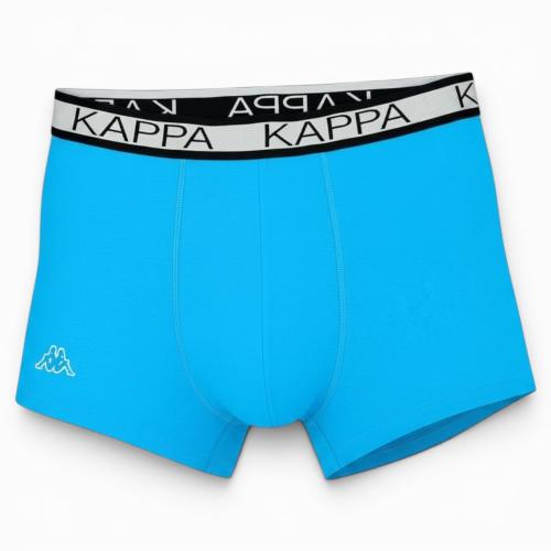 KAPPA 4er Pack Herren Boxershort (19-4150) Black-Blue-Turquoise Gr. M