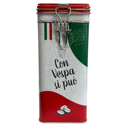 Nostalgic-Art Aufbewahrungsdose VESPA - Kapazität 1,3 Liter - Maße: 7,5 x 11 x 17,5 cm (L x B x H)