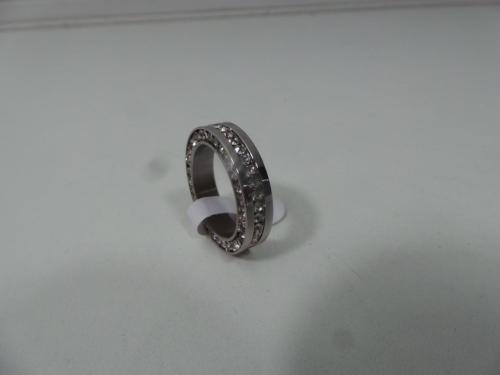 Silberring mit Zirkonen gr. 8