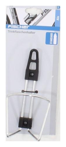 FISCHER Fahrrad Trinkflaschenhalter, Aluminium  