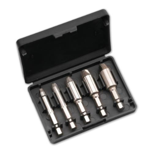 Hammerschmitt Schraubenentferner-Set 5 Teilig inkl. Aufbewahrungsbox