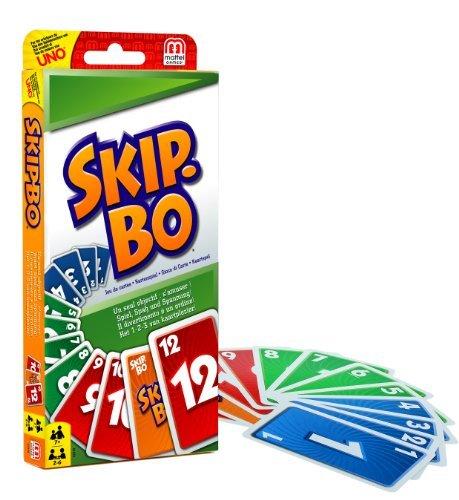 Mattel Games - Skip-Bo Kartenspiel & Familienspiel