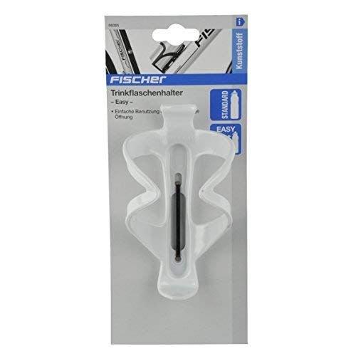 Fischer Kunststoff Easy WS Trinkflaschenhalterung, Wei, One Size 