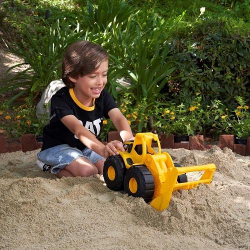 CAT 82033 Radlader Kipper Spiel-Baufahrzeug Freilauf 38 cm