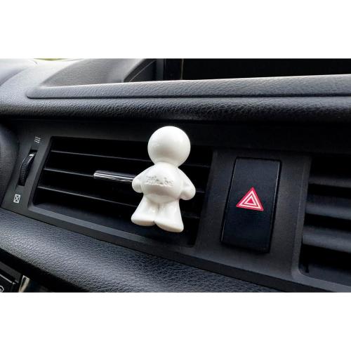 Preview: Little Joe Gel-Parfümierer Autoduft für Autolüfter - NEW CAR - (Weiss)