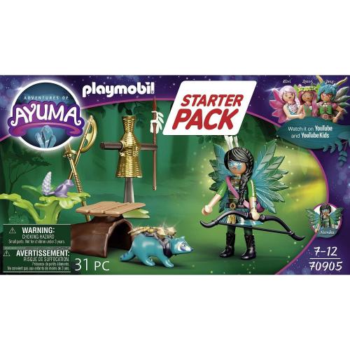 Preview: PLAYMOBIL Adventures of Ayuma 70905  - Knight Fairy mit Waschbär