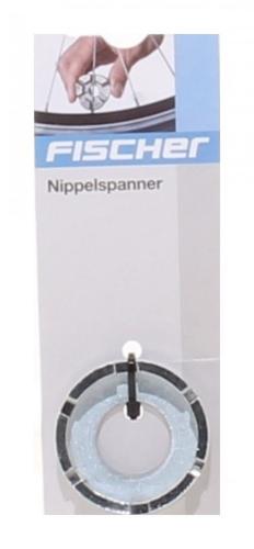 Fischer Nippelspanner, Silber, Uni 