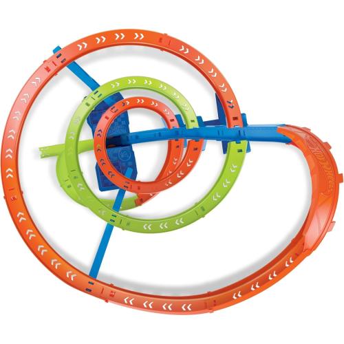 Hot Wheels HJT51 - Action Crash-Spirale Autorennbahn
