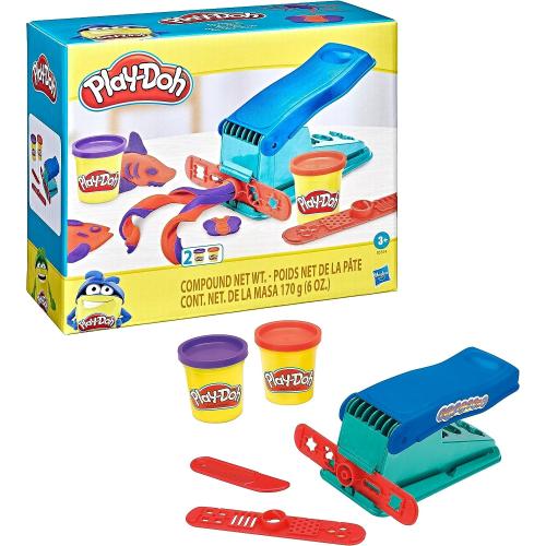 Play-Doh B5554 Knetwerkpresse inkl. 2 Dosen Knete, für fantasievolles und kreatives Spielen