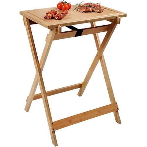 KESPER BBQ- & Beistelltisch, zusammenklappbar, 60 x 45 cm, H: 79 cm Braun