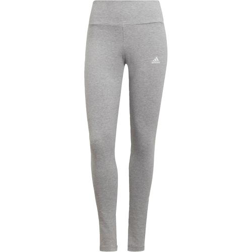 adidas Damen Tight Essentials High-Waisted Logo Leggings GRAU Gr. L