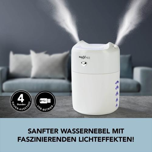 MAXXMEE Diffuser | Mit LED-Farbwechsel und Nachtlicht-Funktion - USB Funktion