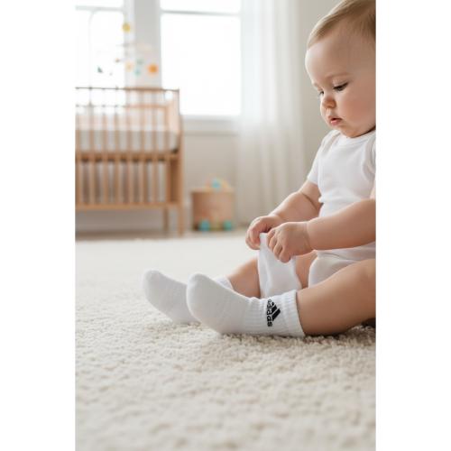 Preview: adidas Cushioned Sportswear Crew Socken, 6 Paar, Baumwolle, 19-21