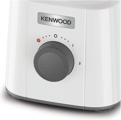 Kenwood Blend-X Compact Mixer 350 W 1.6 Liter - 2 Geschwindigkeiten und Puls  -Edelstahl Weiß 