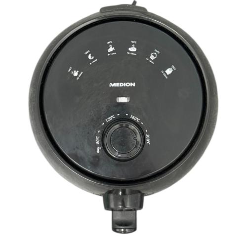 Preview: MEDION MD 12023 Heissluft Fritteuse 1000W Airfryer 1,8L - SCHWARZ