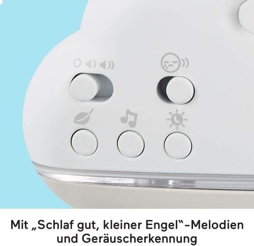 Fisher-Price GRP99 - Traumhaftes WolkenMobile und Spieluhr mit Geräuschsensor