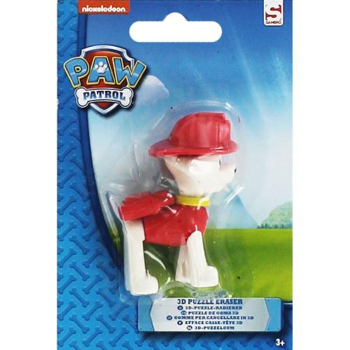 Paw Patrol 3D Puzzelgum Marshall Eraser Radiergummi