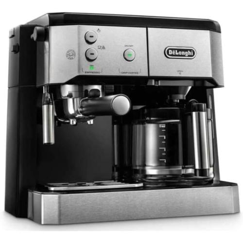 De'Longhi Kombikaffeemaschine BCO 421.S - Farbe: Edelstahl/Schwarz