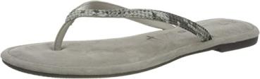 Tamaris Damen 1-1-27124-24 Pantoletten, Weiß (Offw.Snake Uni 118), 36 EU