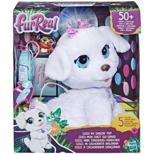 FurReal Hasbro GoGo, Mein tanzendes Hündchen, interaktives, elektronisches Tierchen, 50+ Geräusche und Reaktionen, ab 4 Jahren