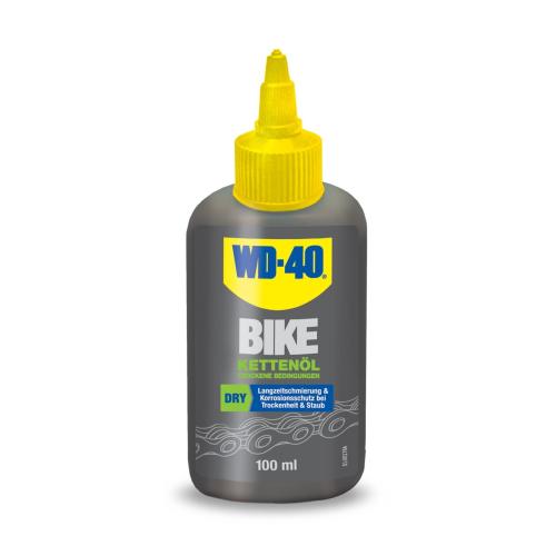 WD-40 Bike Kettenöl Trockene Bedingungen 100 ml, transparent, 49695