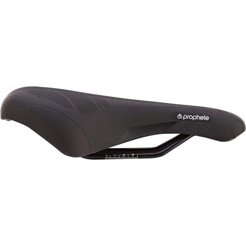 Preview: Prophete 6157 Fahrradsattel, MTB-Renn-Sattel, mit Memory Foam Technology, Farbe schwarz 