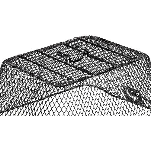 FISCHER Fahrrad Fahrradkorb engmaschig hinten, schwarz Neu