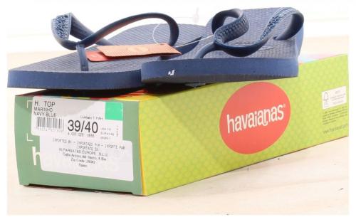 Havaianas Unisex Bade Sandalen Zehentrenner blau flip flops (navy blue) EU 39/40 