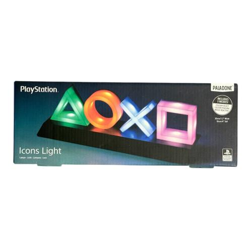 Paladone PLAYSTATION Icons Light mit 3 Lichtmodi - Musikreaktive Spielraumbeleuchtung