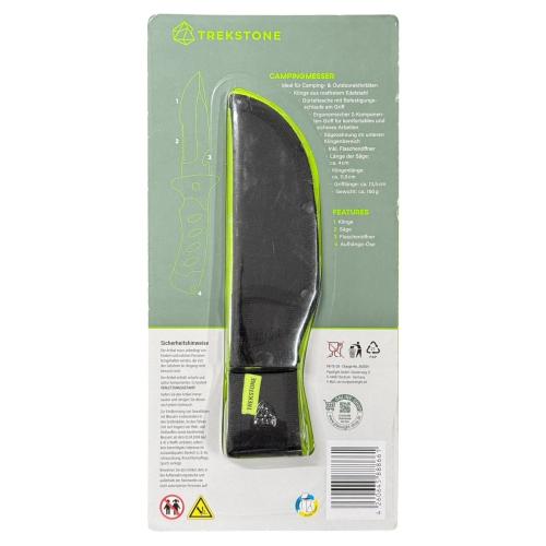 Trekstone CAMPING-MESSER, Klingenlänge ca. 11,5 cm - inkl.Aufbewahrungstasche