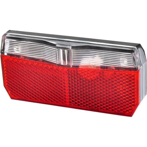 Fischer Erwachsene Dynamo LED-Rckleuchte Gepcktrger, Rot, One Size 