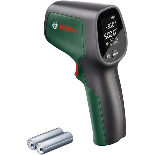 Bosch Infrarotthermometer UniversalTemp (-30°C…+500°C, einfach und präzise messen, 3 vordefinierte Materialgruppen)