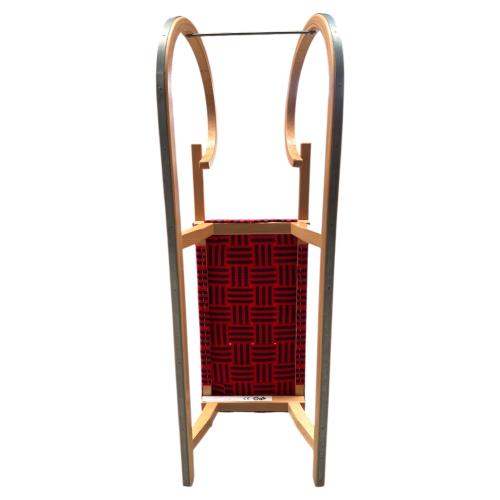 WESTSIDE Hörnerrodel 110 cm Schlitten aus Buchenholz