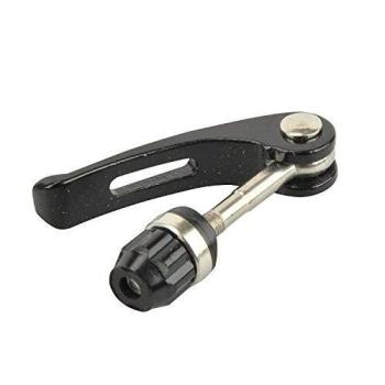 Fischer Sattel-Schnellspanner Hochwertigem Aluminium-Schnellverschluss, Schwarz 