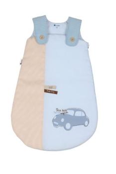Candide 103590 Babyschlafsack Petit Dandy 0-6 Monate, komplett zu ffnen