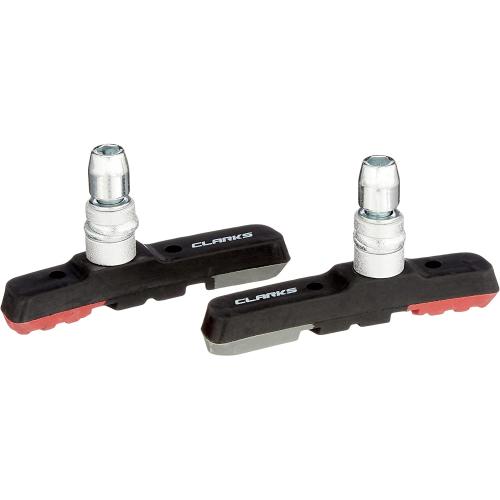 Clarks Bremsen MTB-Hybrid Bremsbeläge Integral Block W-Triple Compound Insert Pads, grau