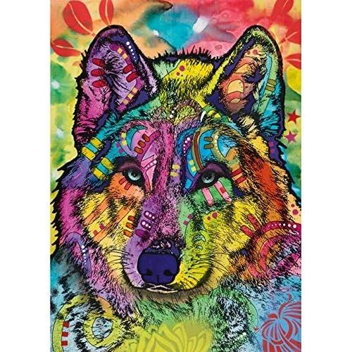 HEYE 29809 Wolf's Soul Standard 1000 Teile, Dean Russo, Jolly Pets, White