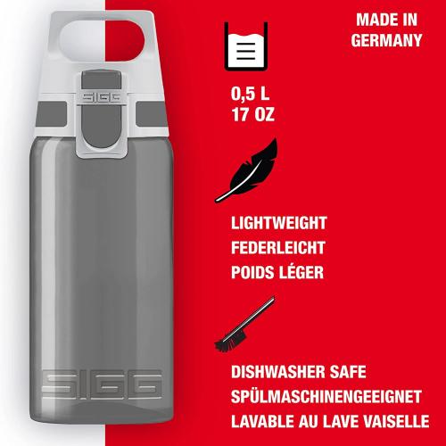 SIGG VIVA ONE Kinder Trinkflasche (0.5 L) Anthrazit