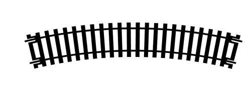 Hornby R606 kurven Sie 2. Radius Schiene