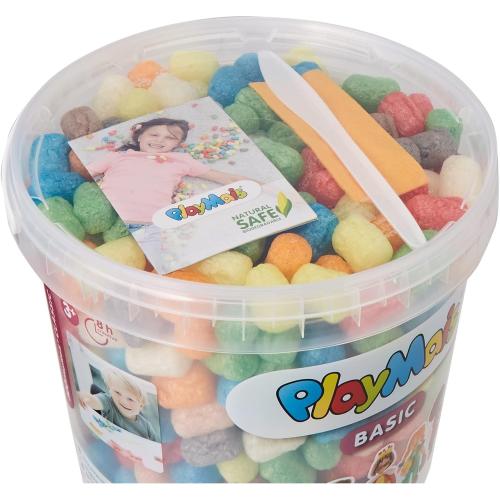 Preview: PlayMais BASIC 500 (Kleiner Eimer) - Bastelset für Kinder ab 3 Jahren