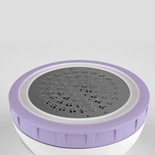 MIWIAM Hornhautentferner 3 in 1 mit LED-Licht, Handlicher Hornhautentferner mit grobem und feinem Hobel-Aufsatz