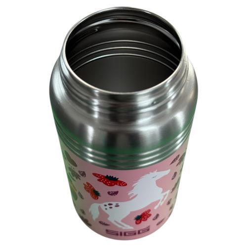 SIGG - Edelstahl Trinkflasche 0,5L - HORSE DREAM - BPA-frei - ROSA