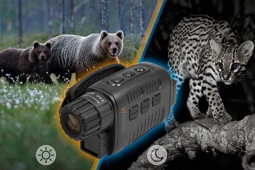 Technaxx Night Vision TX-141 4862 Nachtsichtgeraet mit Digitalkamera 4 x 24mm Generation Digital