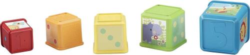 Fisher-Price CDC52 - Bunte Stapelwürfel, Babyspielzeug ab 6 Monaten
