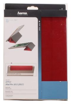 Hama Suede, Flip case, Apple, iPad Pro 10.5 (2017) Schutzhlle 240 g, Rot 