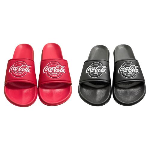Coca-Cola unisex Sandalen Pantoletten Badelatschen - Diverse Farben & Größen