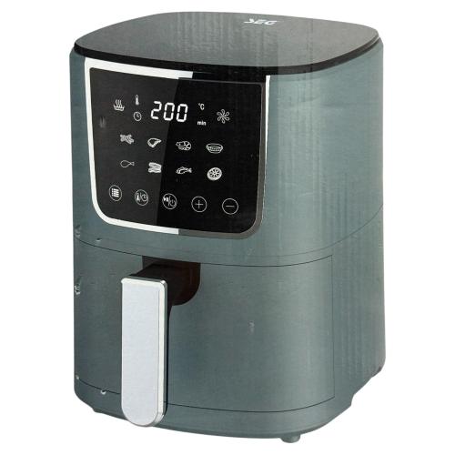 SEG Digitale Heissluft Fritteuse AF2599 Airfryer 4 Liter - grau/ blau 