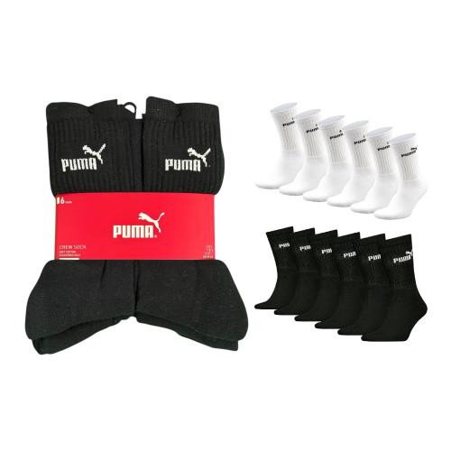Puma - Unisex Sport Socken 6er Pack Diverse Farben & Größen