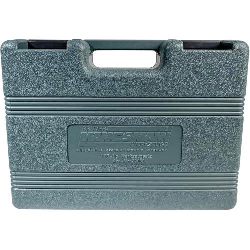 Brüder Mannesmann M29086 Werkzeugkoffer 176-teiliger Werkzeugsatz